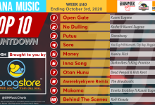 2020 Week 40: Ghana Music Top 10 Countdown