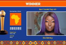 Eno Barony crowned AFRIMMA 2020 Best Female Rap act! See full list of winners