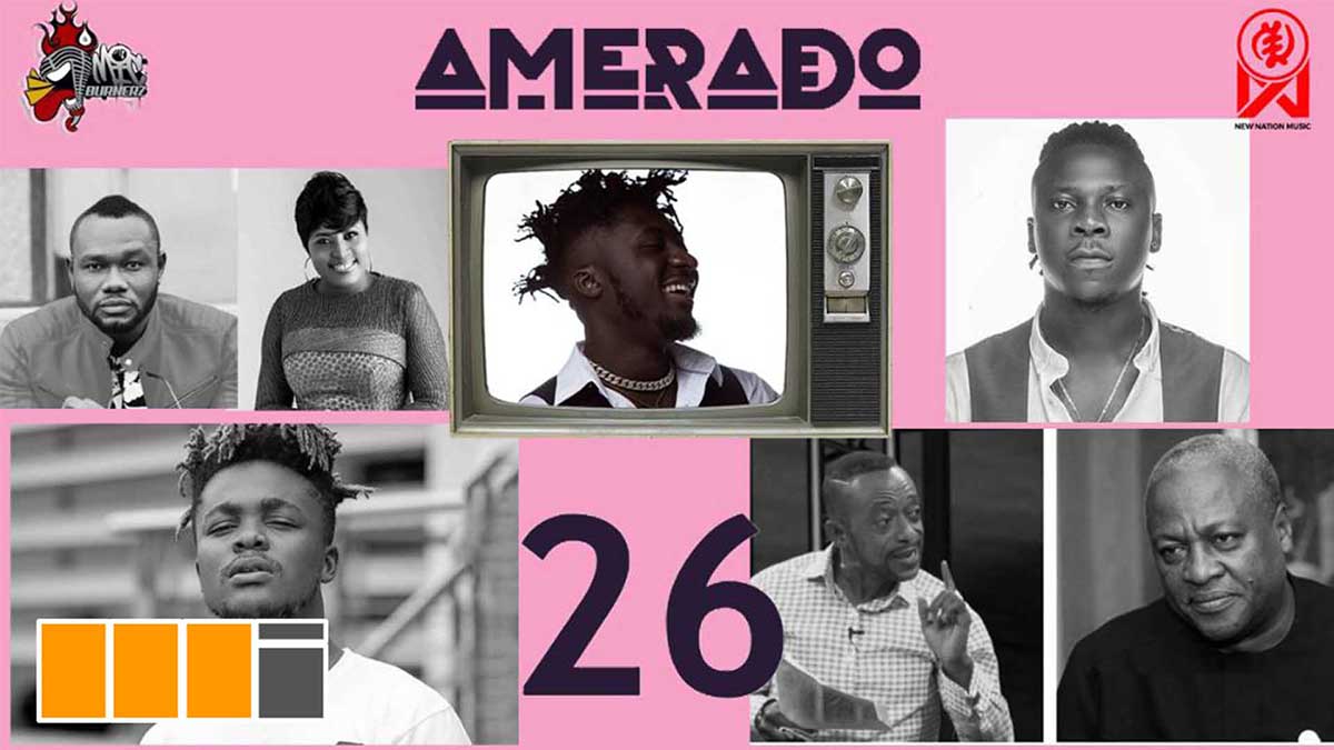 Amerado taps Ratty Ghana, Koo Ntakra & Bogo Blay for Yeete Nsem EP. 26