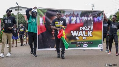 KobbySalm holds successful ITMOC Peace Walk ahead of album launch concert