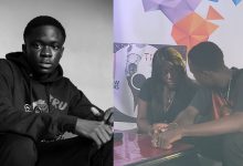 Yaw Tog's 'sweet 16' mum steals show at his 'Time' EP listening