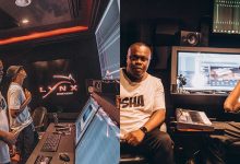 KiDi makes steady Grammy moves as Recording Academy's Bankuli visits Lynx studio