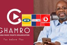 MTN, Vodafone & AirtelTigo to collectively pay Gh₵ 180,000 to GHAMRO!