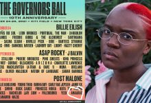 Amaarae listed on official 2021 Governors Ball lineup together with Billie Eilish, Megan Thee Stallion, others