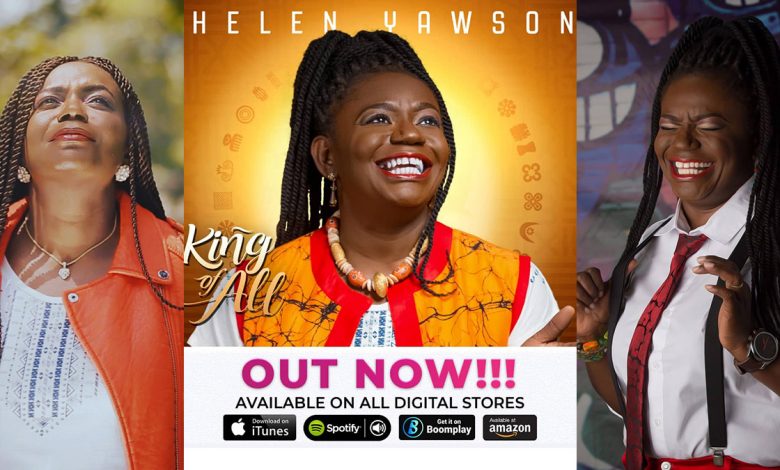 Contemporary Gospel's ace vocal queen, Helen Yawson serves 6th album; King of All