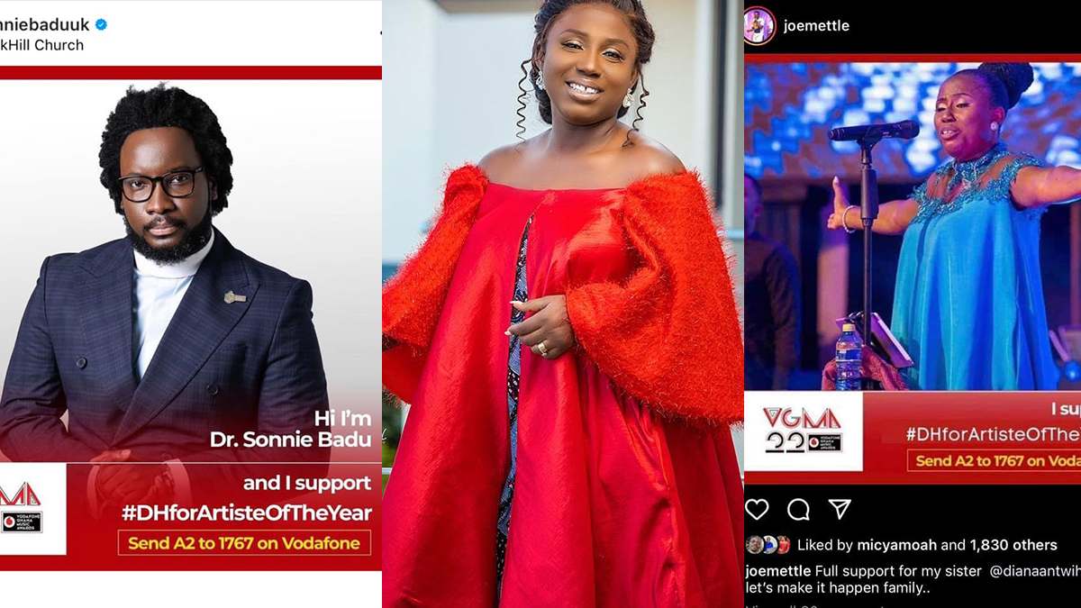 Diana Hamilton for VGMA AoY: 5 reasons why Gospel acts, industry players & men of God are in full support!