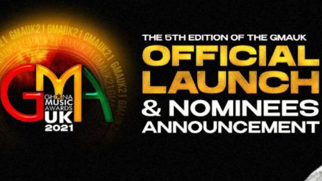 List of nominees - Ghana Music Awards UK 2021
