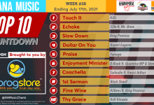 2021 Week 28: Ghana Music Top 10 Countdown