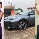 Odehyieba Priscilla receives Toyota Corolla SE 2017 as gift on 15th birthday!