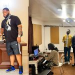 D-Black pays courtesy call on Ghana's High Commissioner to Kenya; links up with Sauti Sol!