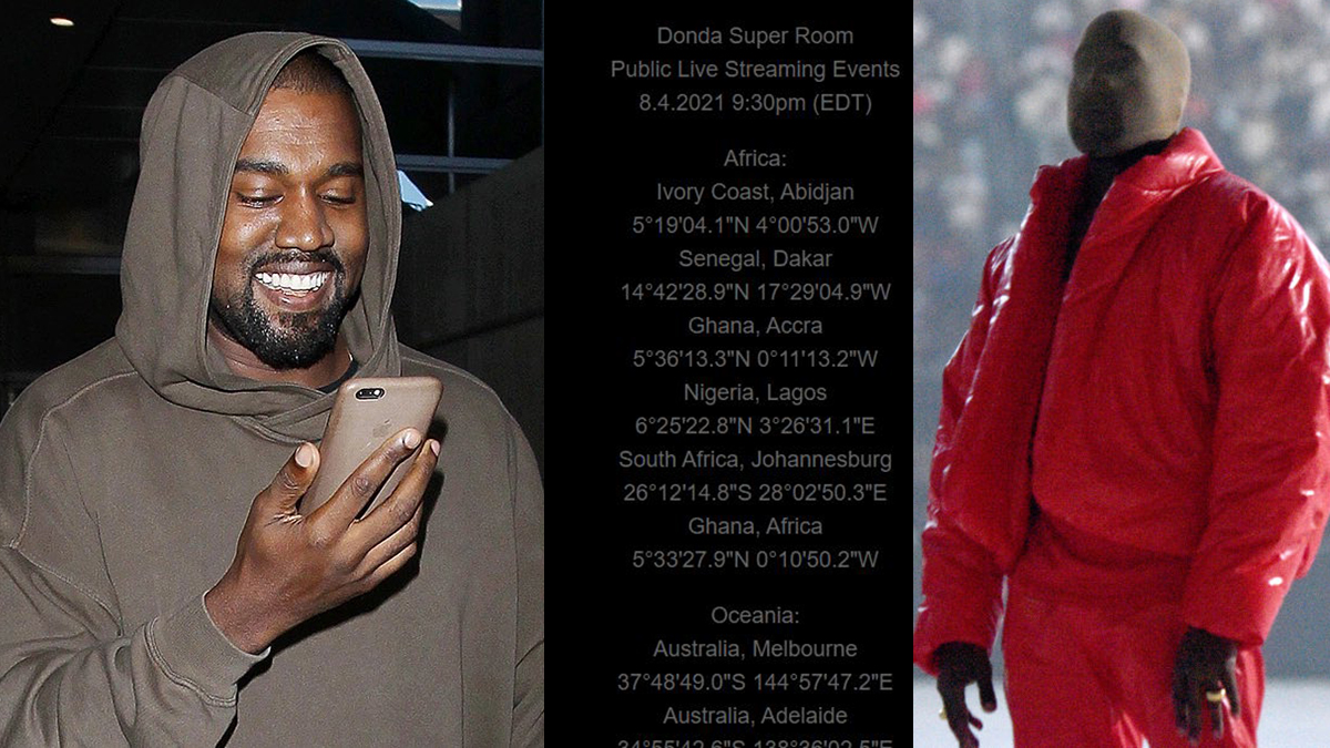 Kanye West to host Donda Super Room Public Live Streaming Events in Accra? Ghana Music
