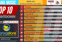 2021 Week 39: Ghana Music Top 10 Countdown