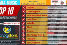 2021 Week 50: Ghana Music Top 10 Countdown