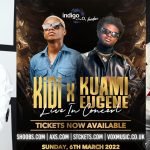 02 Indigo today, main O2 Arena tomorrow! KiDi & Kuami Eugene thankful for growth ahead of UK concert!