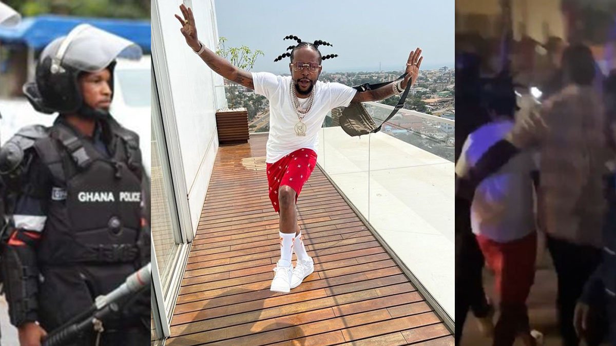 Shots fired! Ghana Police intervenes after Popcaan involved in altercation at Accra lounge – Ghana Music