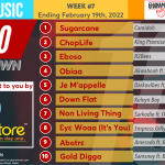 2022 Week 7 Ghana Music Top 10 Countdown