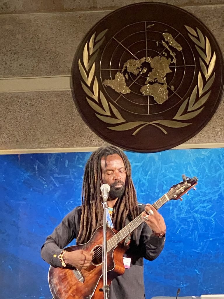 Rocky Dawuni in Nairobi for United Nations Environment Assembly