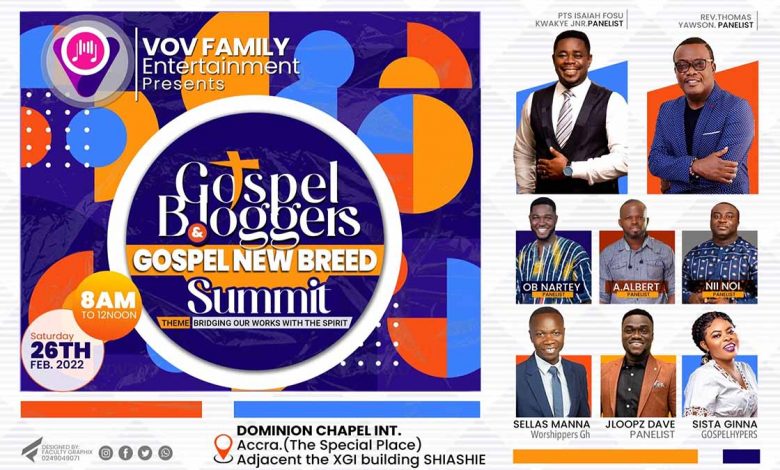 2022 Gospel Bloggers & New Gospel Breed Summit takes off this Saturday!