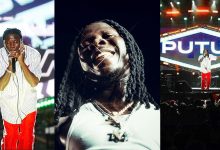 Stonebwoy reps Ghana at AfroNation Puerto Rico; share a passionate hug with WizKid after performance!