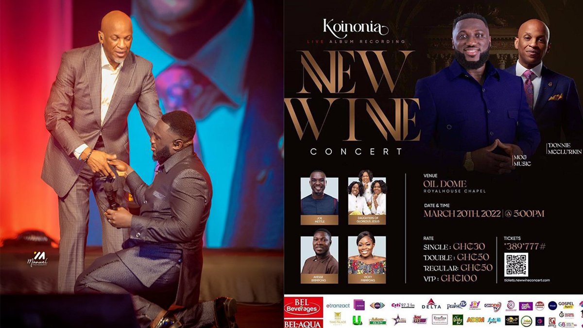 Event Review: MOGmusic hosts historic New Wine concert featuring Donnie McCklurkin – Ghana Music