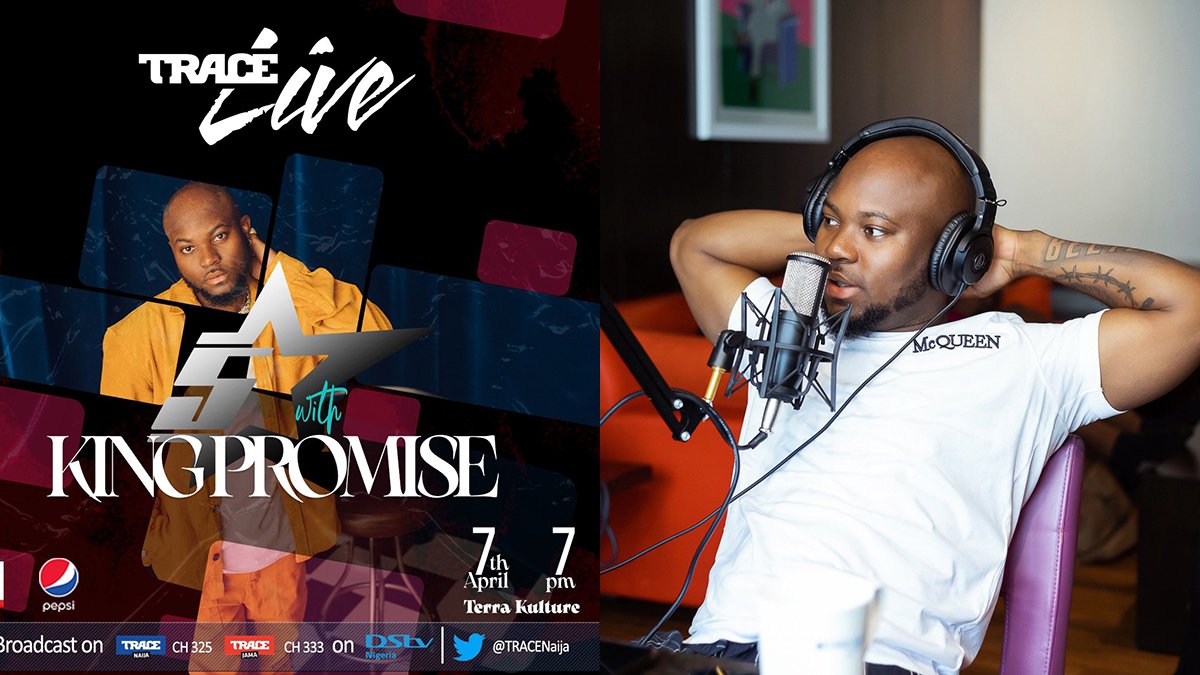 King Promise headlines Trace Live concert in Lagos this Thursday!