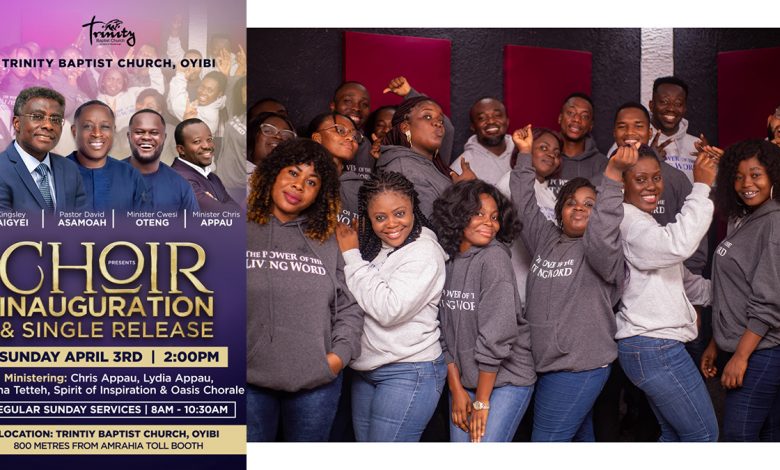 Trinity Baptist Church Oyibi's Spirit of Restoration Choir debuts with 'The Power of the Living Word' this Sunday!