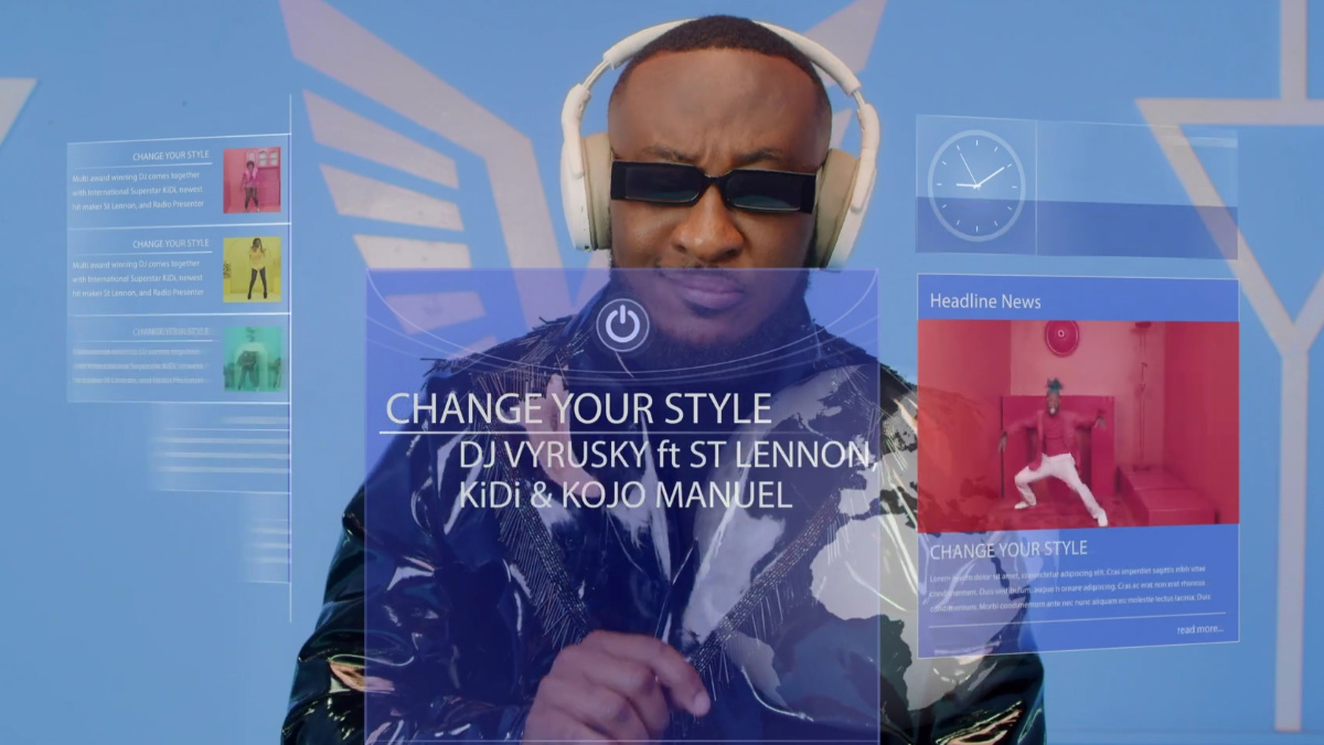 Change Your Style by DJ Vyrusky feat. St Lennon, KiDi & Kojo Manuel