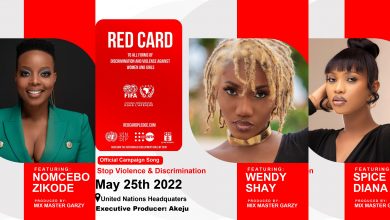 Wendy Shay shortlisted together with Nomcebo, Teni, 3 others for ARDN & FIFA unity song & concert!