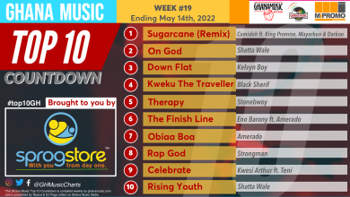2022 Week 18: Ghana Music Top 10 Countdown