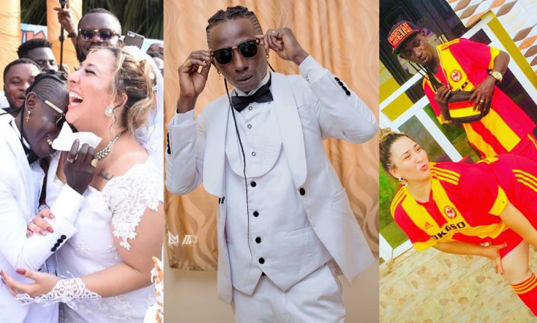 Patapaa fires shots at popular blogger for hanging out with wife in Germany; wife reacts!