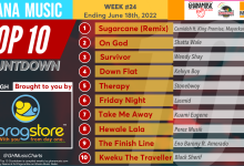 2022 Week 23: Ghana Music Top 10 Countdown