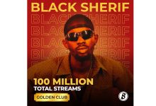 Black Sherif Becomes The First Ghanaian Artist to Reach 100M Streams on Boomplay