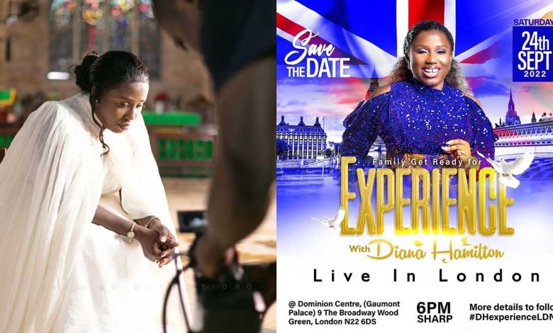 London set to have an 'Experience with Diana Hamilton' this September!