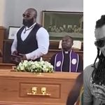 Ghanaians represent fully at Sonni Bali's Funeral in the UK with hot Jama; Samini attends & gives eulogy