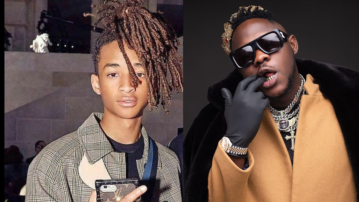When a star gets star-struck or an actual collab loading? Reactions as Medikal meets Will Smith's son in USA