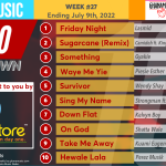 2022 Week 27: Ghana Music Top 10 Countdown