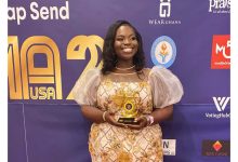 Efua bags GMA-USA 2022 US-Based Afro Pop Song of the Year award with; Follow My Dreams pt3