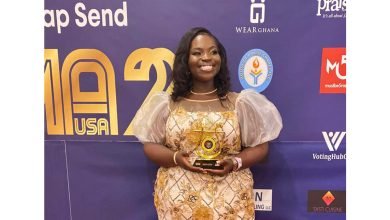 Efua bags GMA-USA 2022 US-Based Afro Pop Song of the Year award with; Follow My Dreams pt3