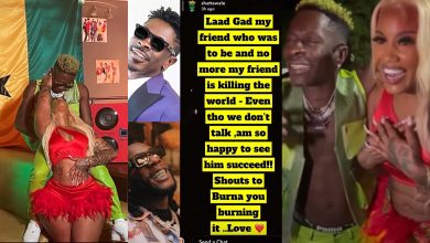 Shatta Wale lands another project with a top USA female act, Jhonni Blaze & hints of a truce with Burnaboy!