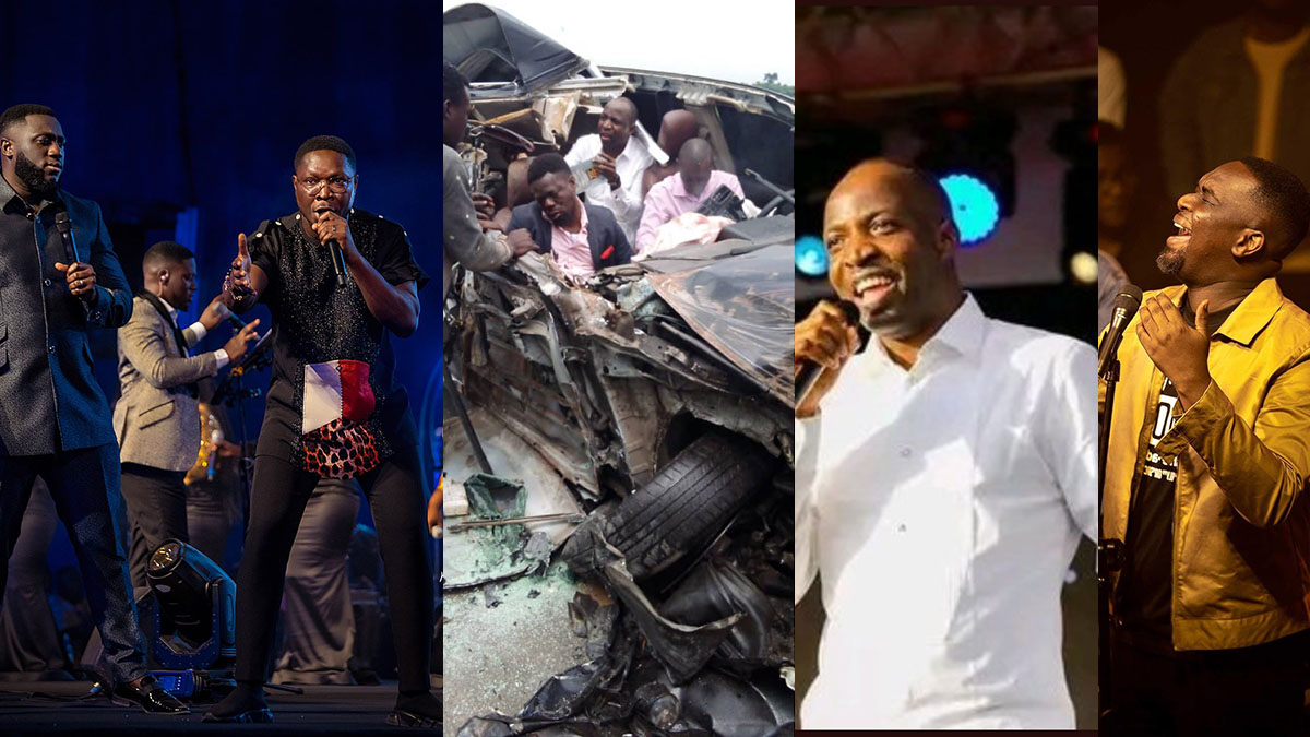 Ghana's Akesse, MOG, Mettle, Sonnie ,others extend felicitations to Dunsin Oyekan after surviving deadly accident!