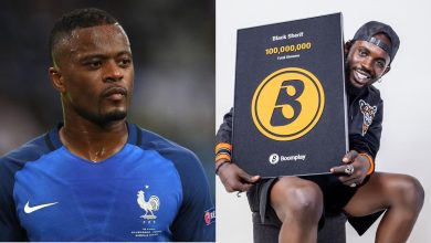 Boomplay Golden Club entrant, Black Sherif hangs out with Patrice Evra!