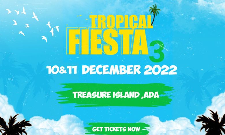 Tropical Fiesta returns with 3rd edition at Treasure Island on 3rd & 4th December!