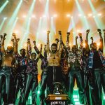 Usher promises a main event in Ghana after 'warmup' session; spotted in a heated 'Jama' with DWP Academy dancers