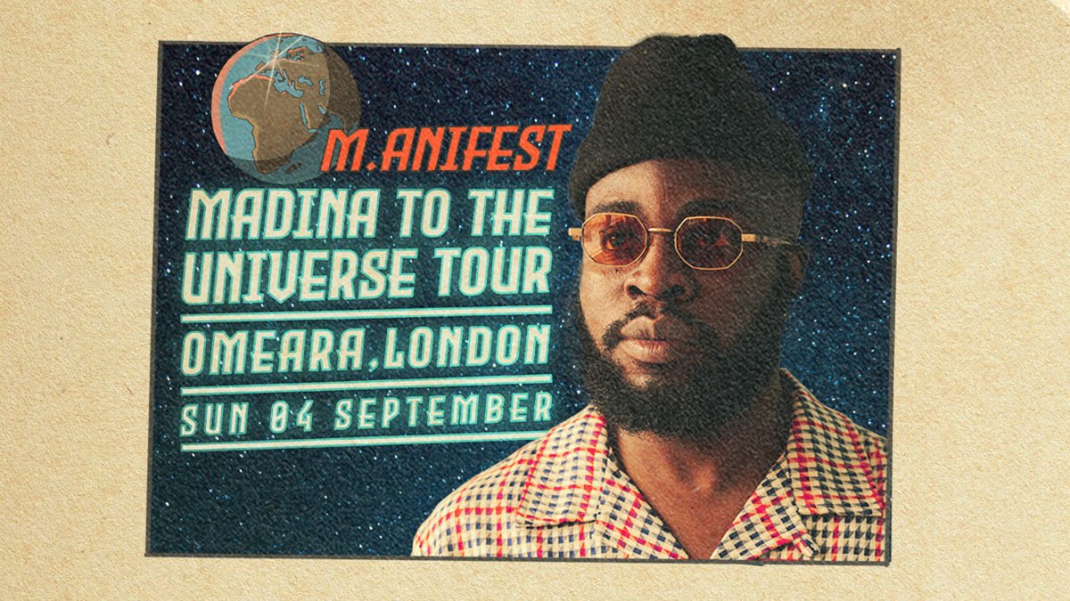 M.anifest unveils official dates for his Madina To The Universe tour!