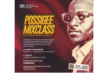 Possigee announces third edition of his revolutionary Mix Class for all producers!