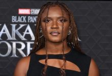 Checkout Amaarae's classic look on the red carpet of 'Black Panther: Wakanda Forever' premiere! - Photos