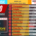 2022 Week 42: Ghana Music Top 10 Countdown