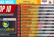 2022 Week 41: Ghana Music Top 10 Countdown