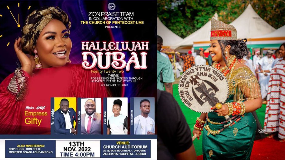 Empress Gifty headlines 'Hallelujah Dubai' this November!