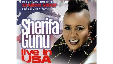 Sherifa Gunu storms USA on tour on 25th Nov. - 31st Dec. 2022!